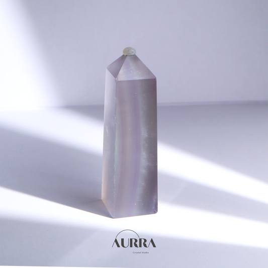 Fluorite Crystal Tower – Focus, Clarity & Aura Cleanser Aurra Crystal