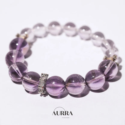 Improves Focus & Memory | Amethyst Bracelet - Aurra Crystal