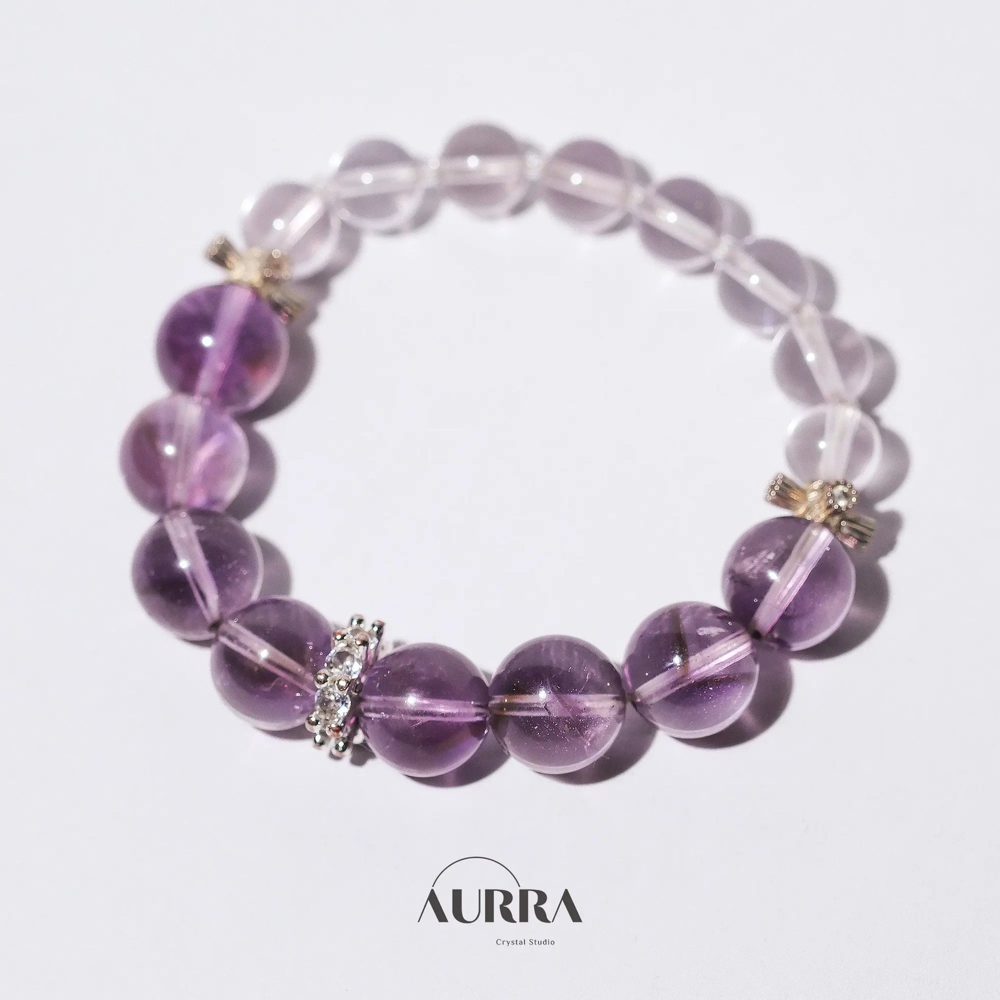 Improves Focus & Memory | Amethyst Bracelet - Aurra Crystal