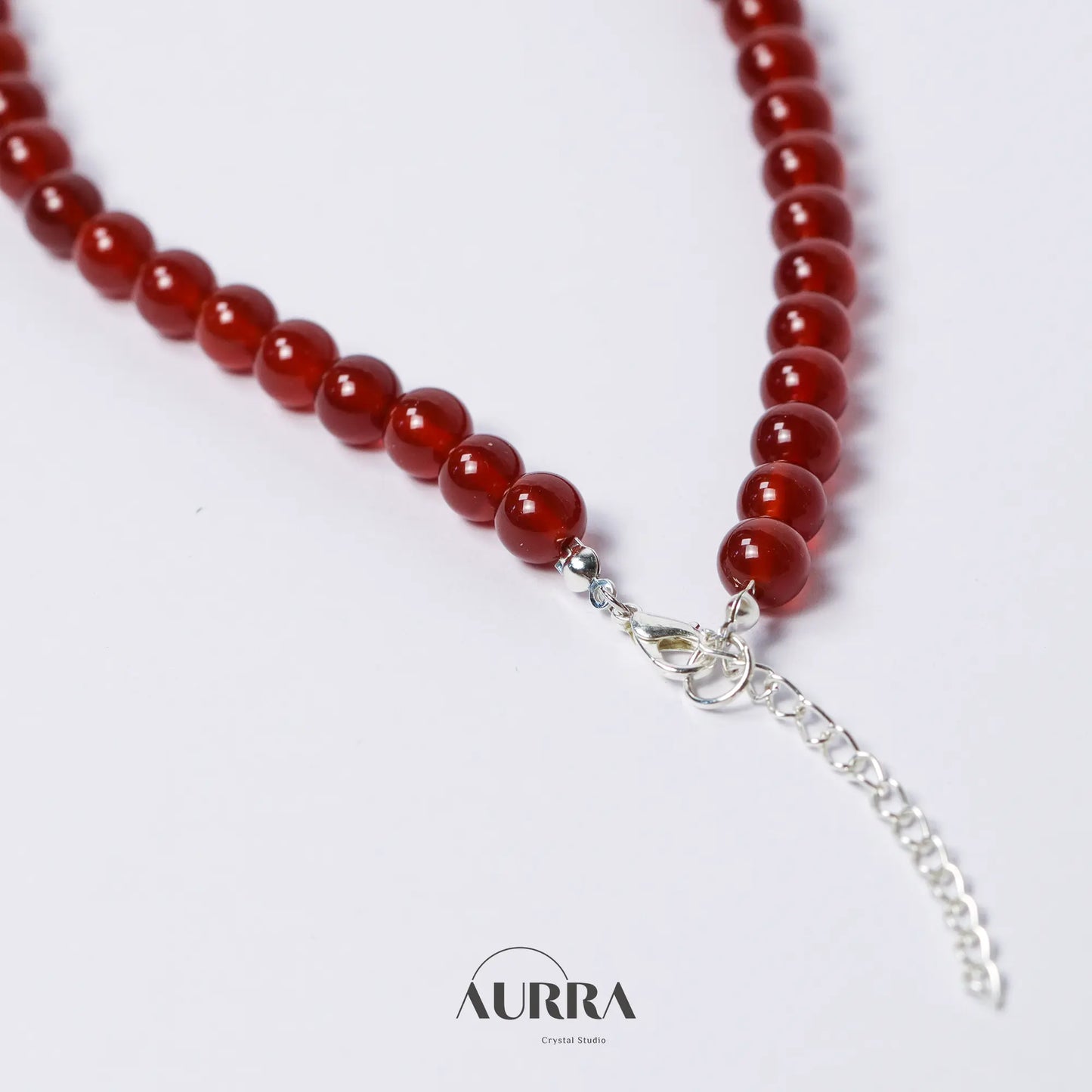 Increase Confidence | Carnelian & Pearl Bracelet (Copy) Aurra Crystal