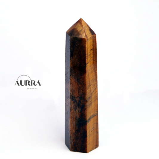 Increase Motivation | Yellow Tiger Eye Tower Aurra Crystal