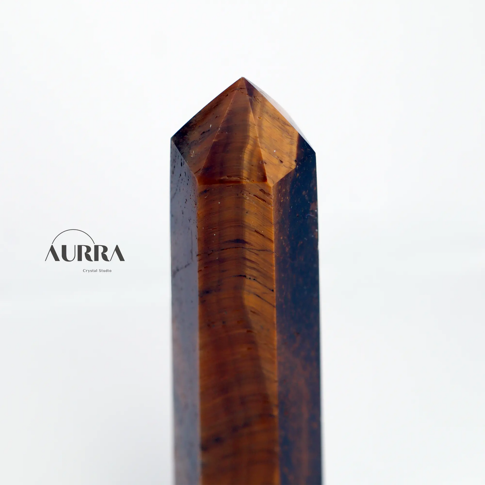 Increase Motivation | Yellow Tiger Eye Tower Aurra Crystal