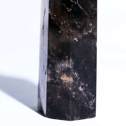 Remove Negative Energy | Smoky Quartz Tower 3in Aurra Crystal