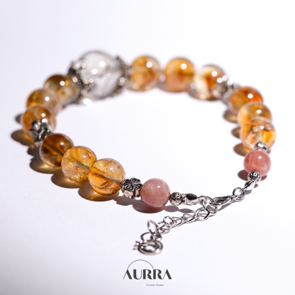 Wealth Attraction | Citrine Crystal Bracelet