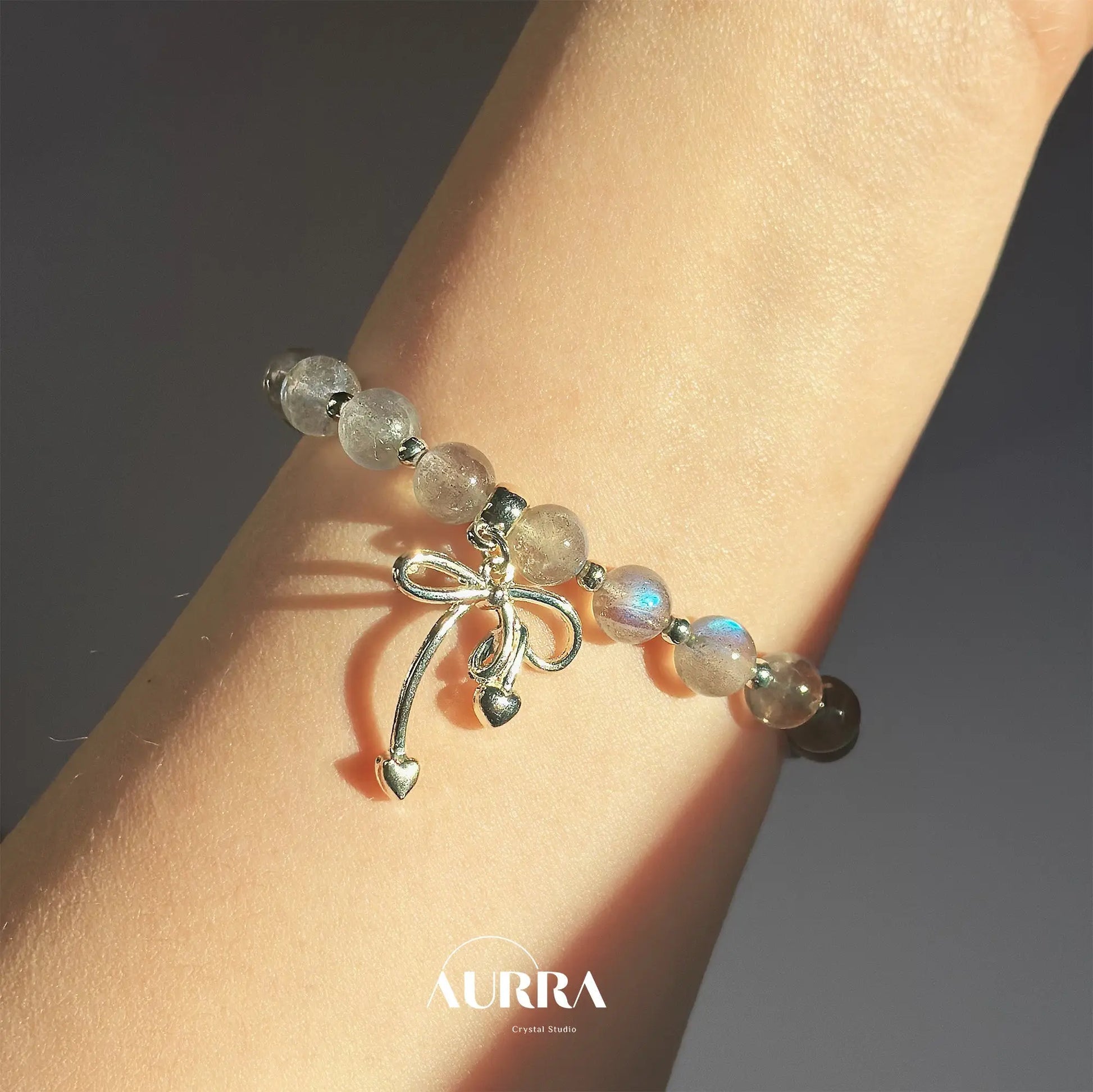 Stress Relief | Labradorite Bracelet - Aurra Crystal
