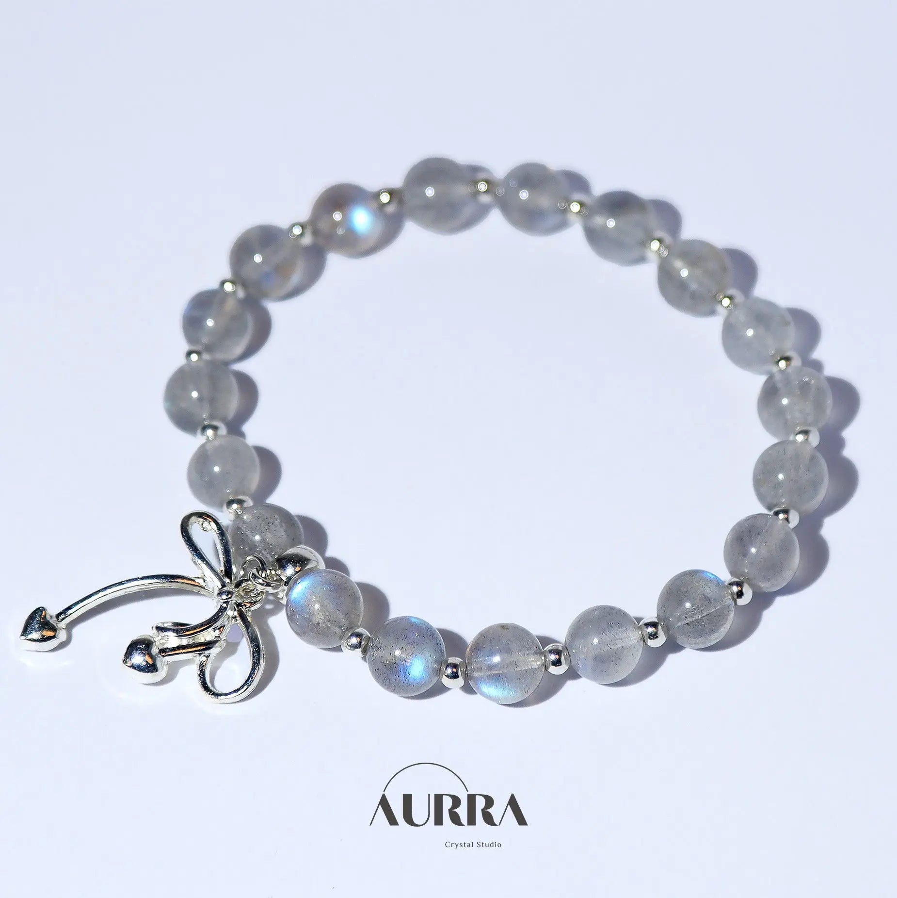 Stress Relief | Labradorite Bracelet - Aurra Crystal
