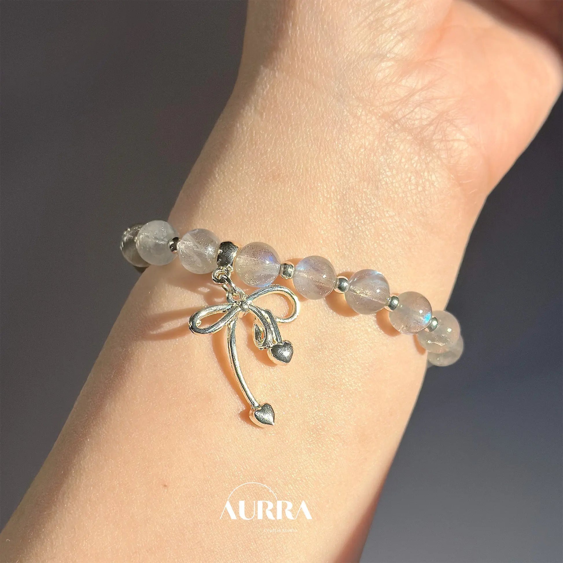 Stress Relief | Labradorite Bracelet - Aurra Crystal